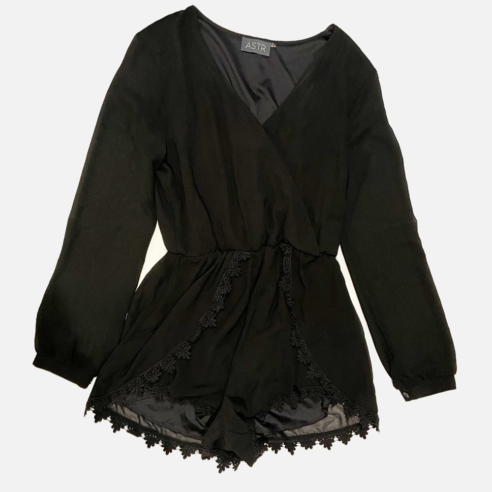 ASTR black romper